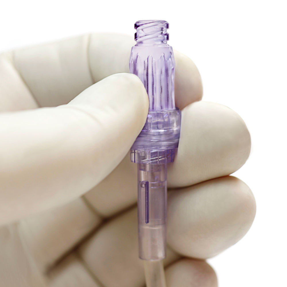 Set Extension Needleless Connector Caresite® Positive Displacement (100/BX 2BX/CS) by B Braun Medical, Inc.  ID 415122